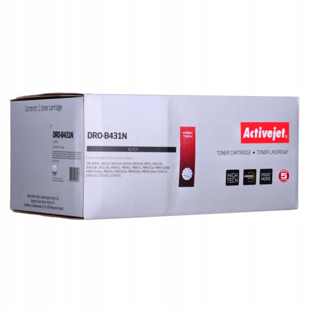 Activejet bubon pre Oki 44574302 new DRO-B431N