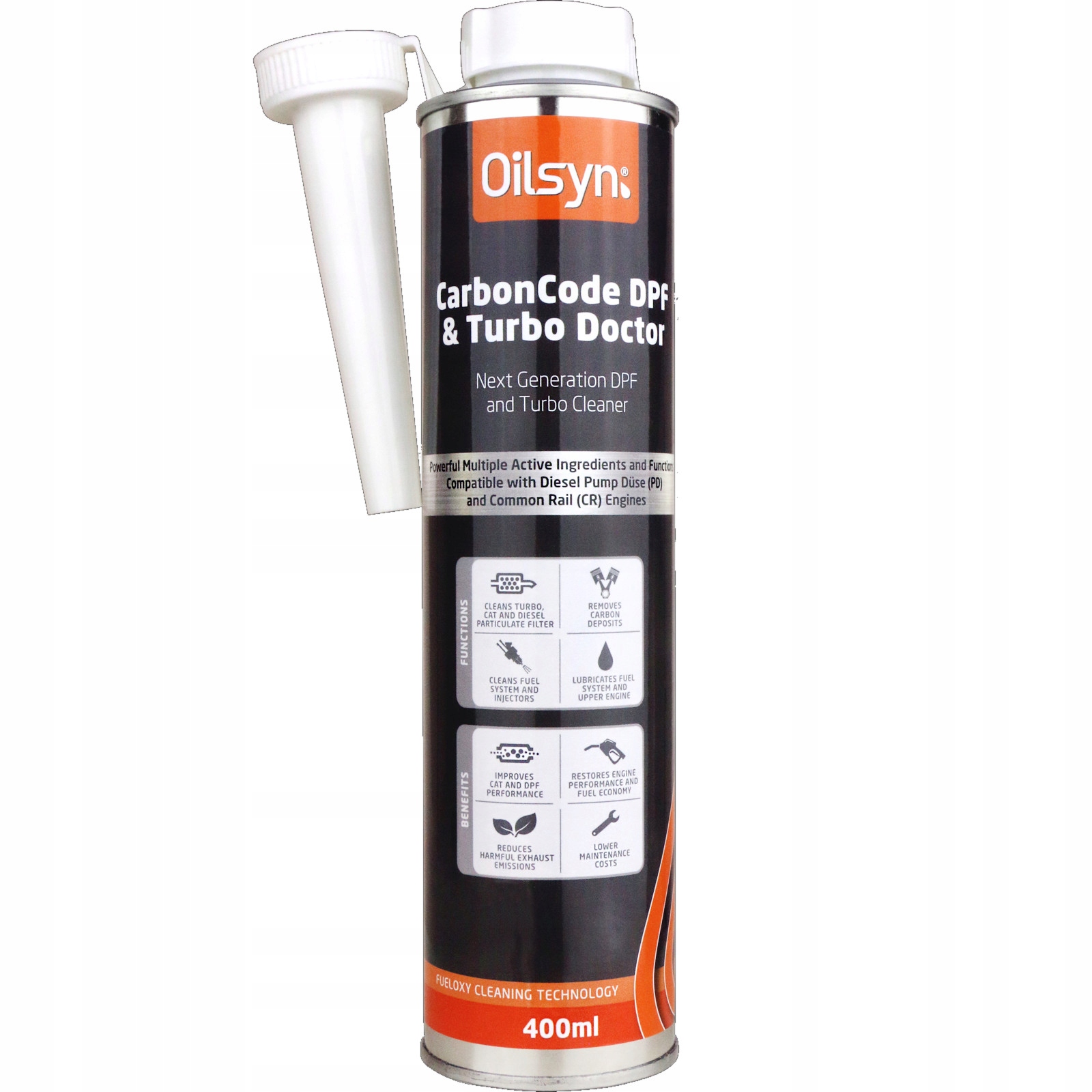 Oilsyn CarbonCode Diesel DPF/Turbo Doctor On 400ml