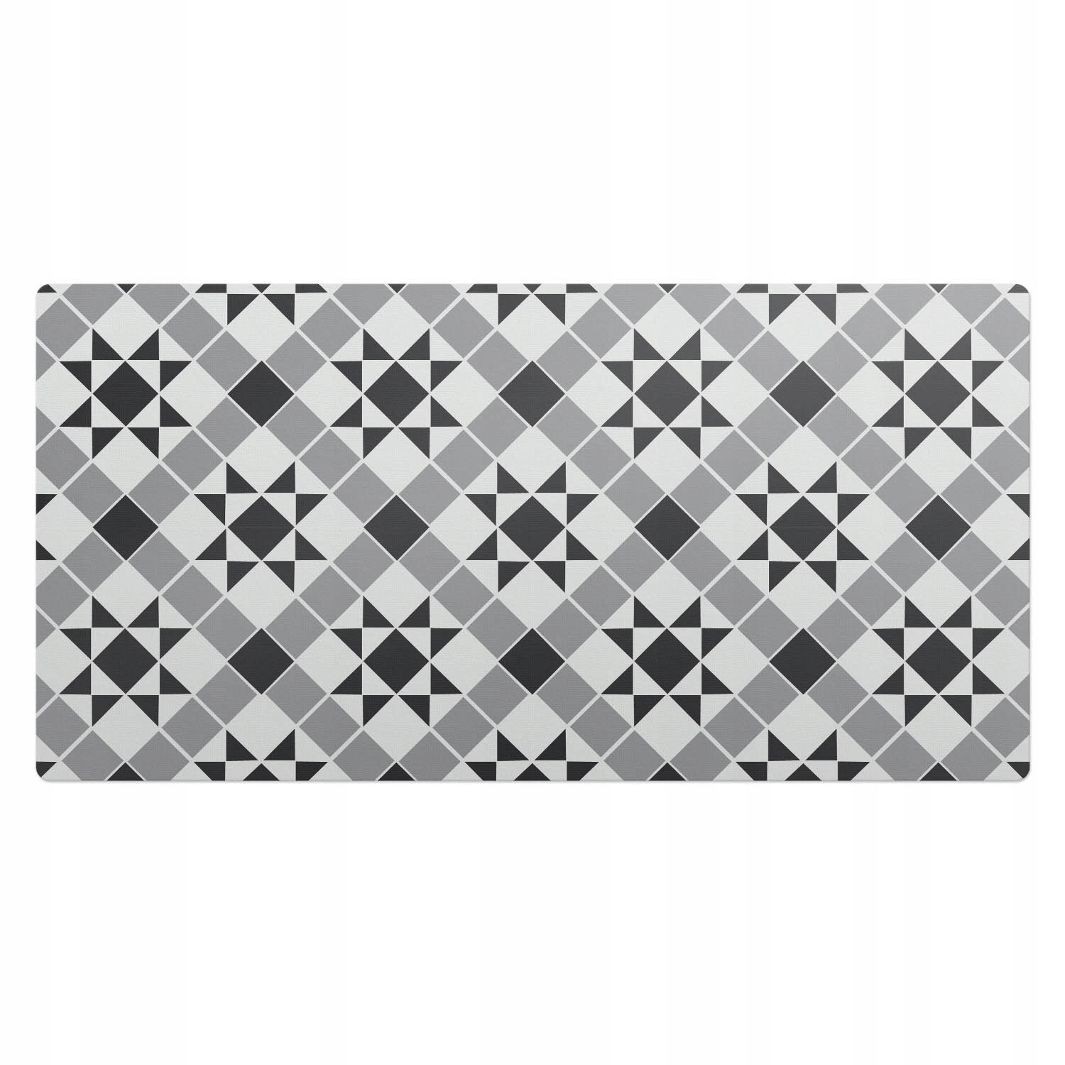 Ochranná vinylová podložka k psacímu stolu Geometrický vzor hvězd 100 x 50 cm