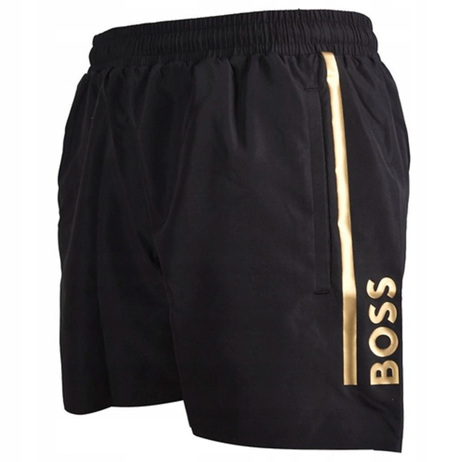 Pánské plavky Boss 50481909 černé