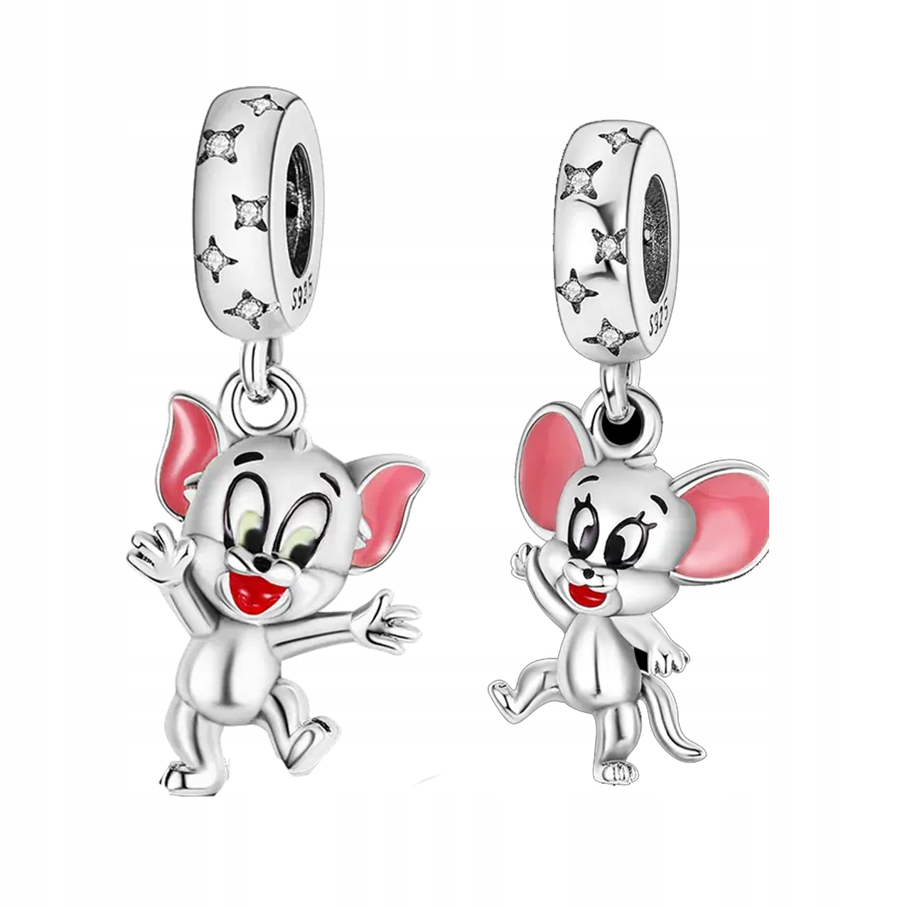 

Charms Zawieszka Tom i Jerry Zestaw 2 Sztuk Trusky