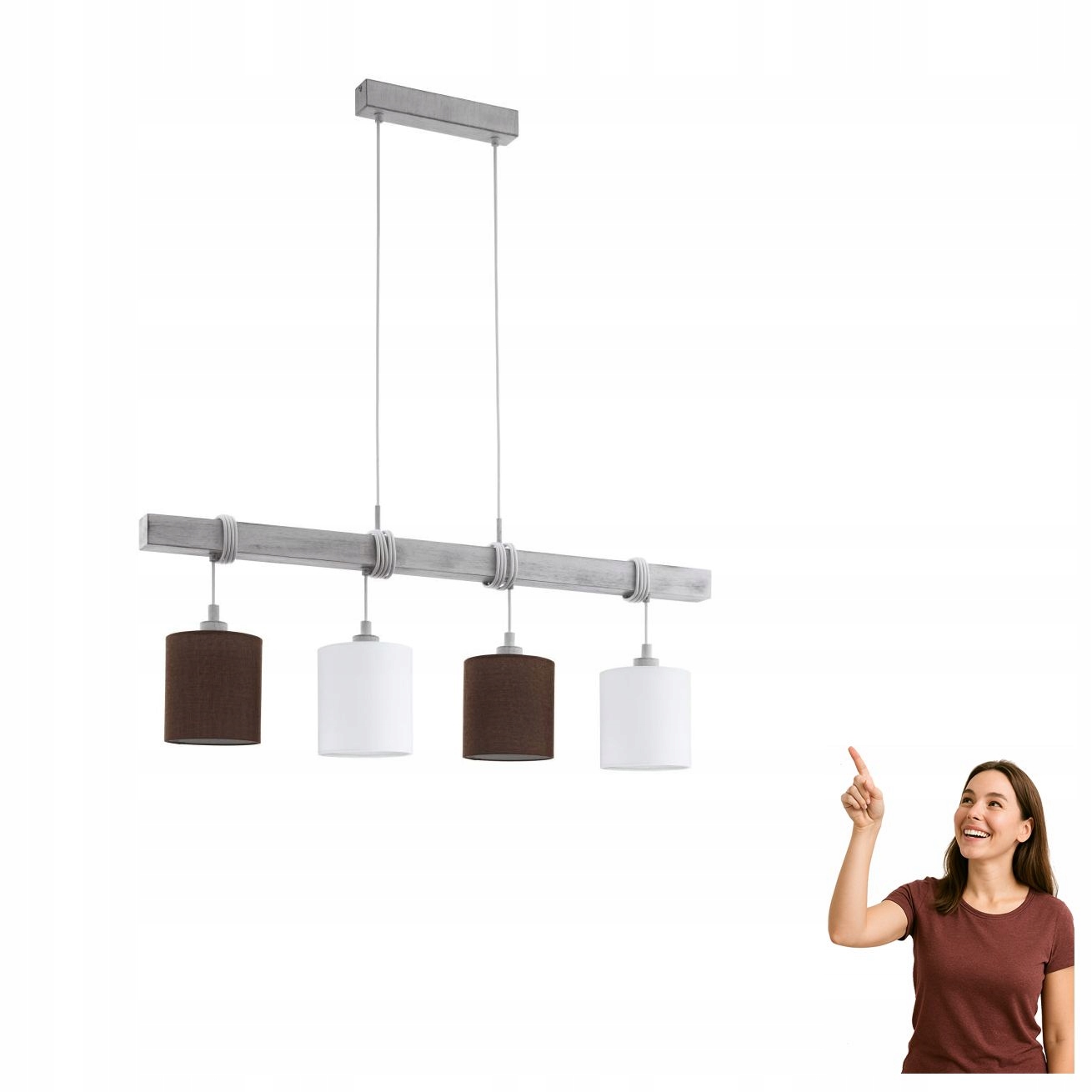 Závesná lampa Townshend 2 49927 Eglo