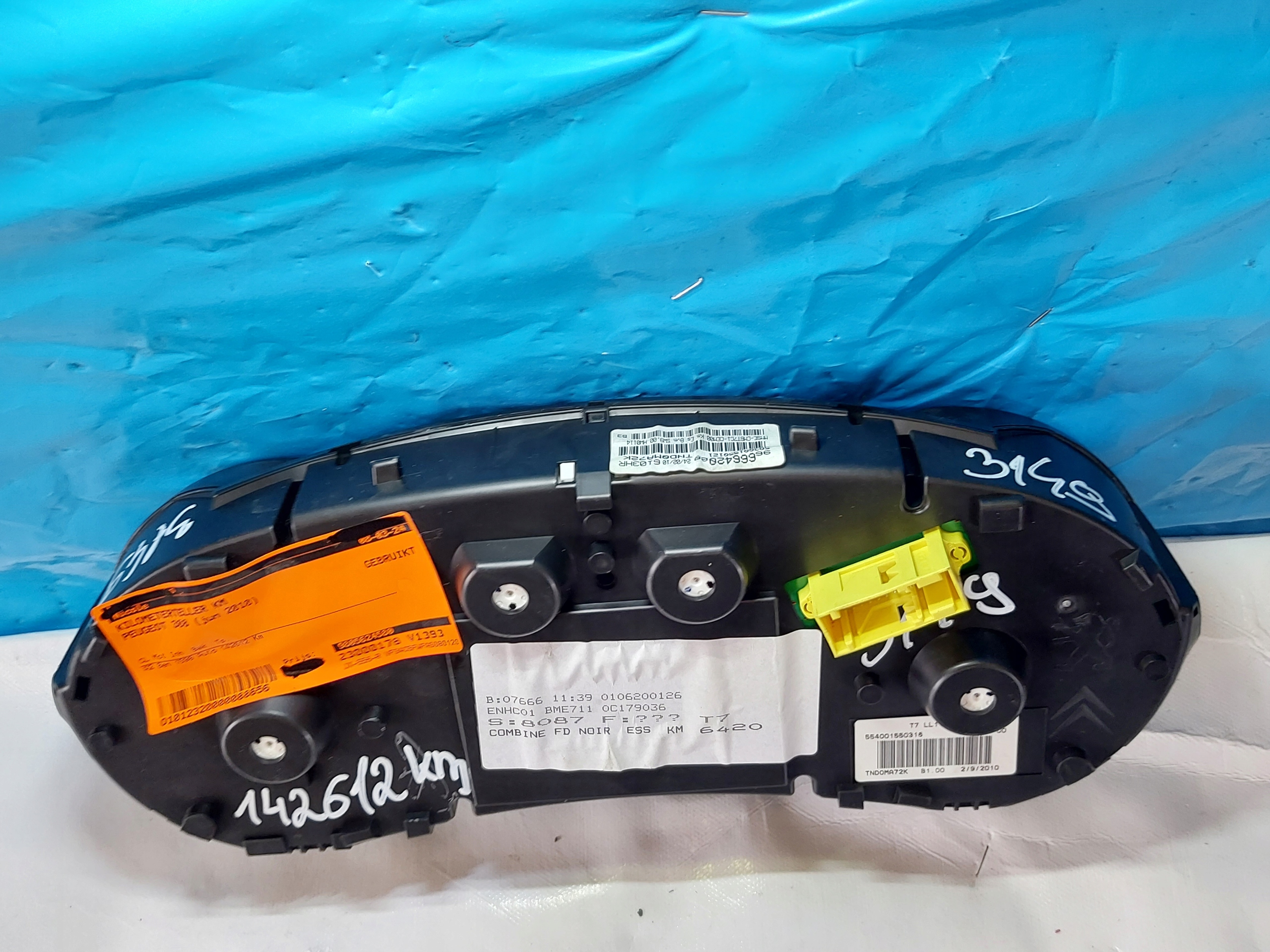 dials clock PEUGEOT 308 1.6 B 2010r 554001550316