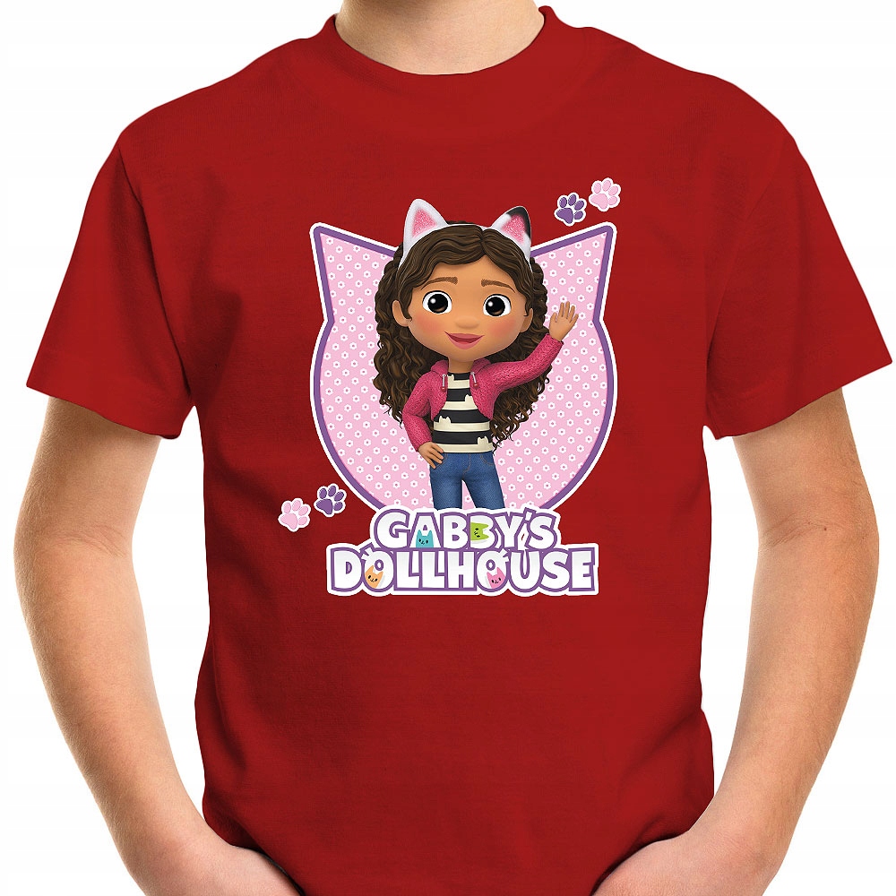T-SHIRT KOSZULKA DLA DZIECKA KOCI DOMEK GABI 152 SUPER JAKOŚĆ