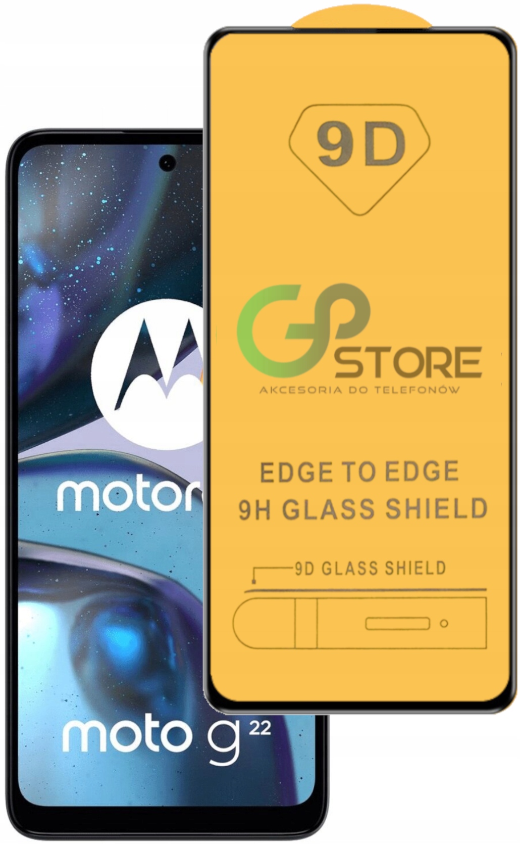 

Szkło hartowane Szybka 5D do Motorola Moto G22