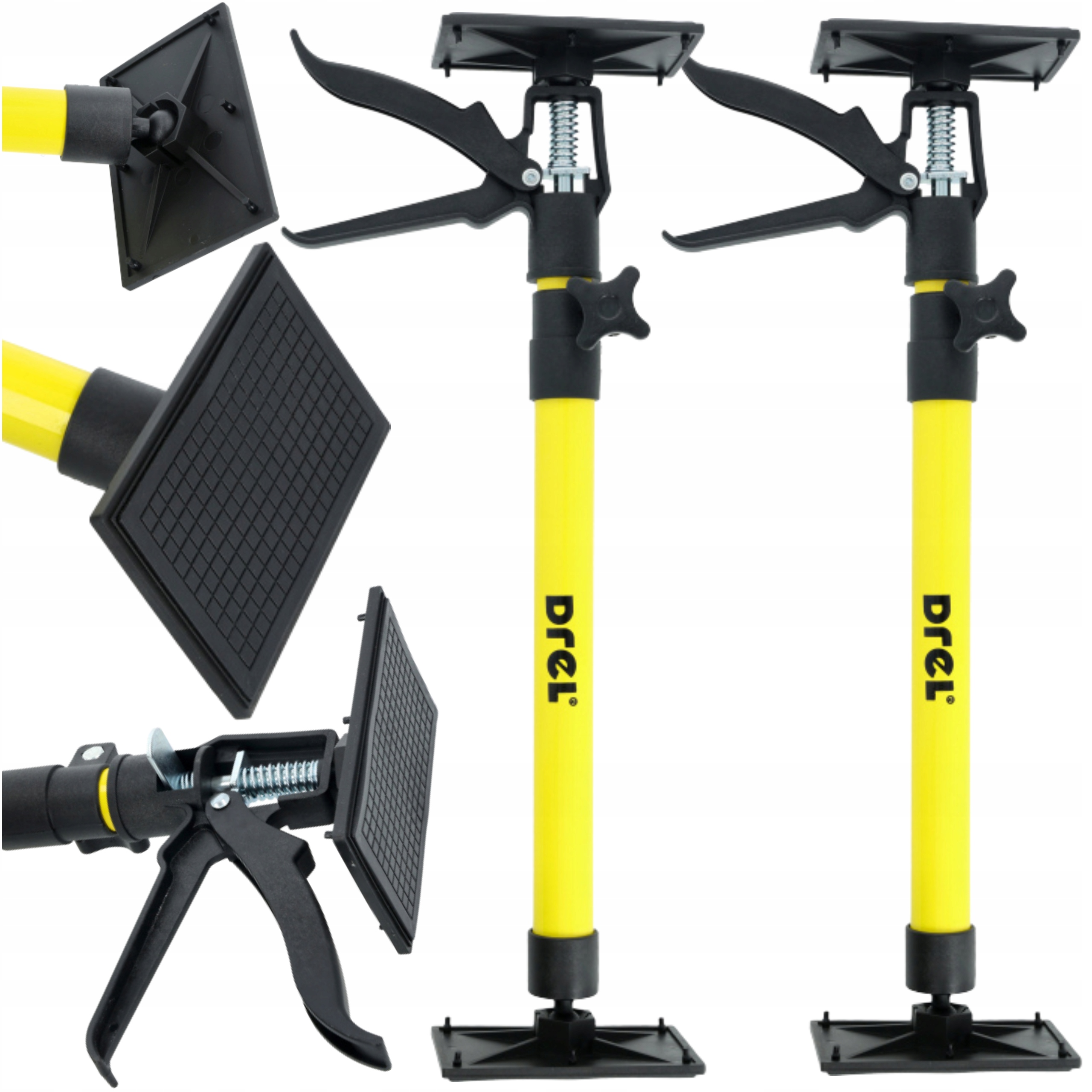 Rozpěrka rozpěrka pro montáž dveří zárubní teleskopická 50-115 cm 2ks