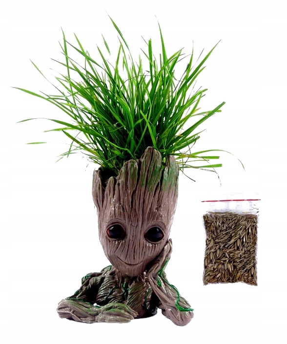 DONICZKA GROOT STRAŻNICY GALAKTYKI BIURKO + TRAWA