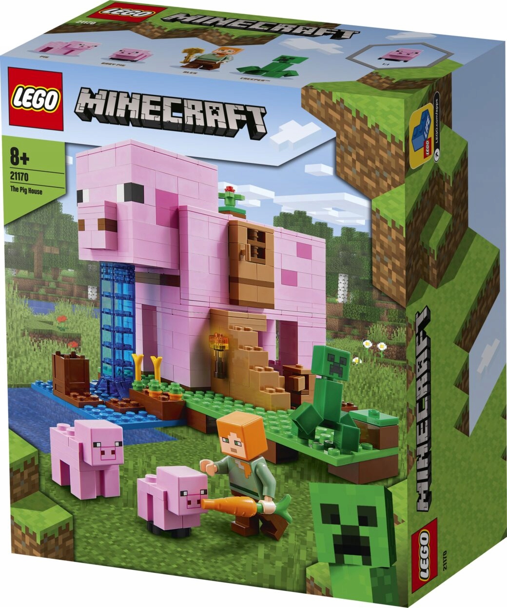 Lego – Minecraft – Dům Ve Tvaru Prasete – 21170