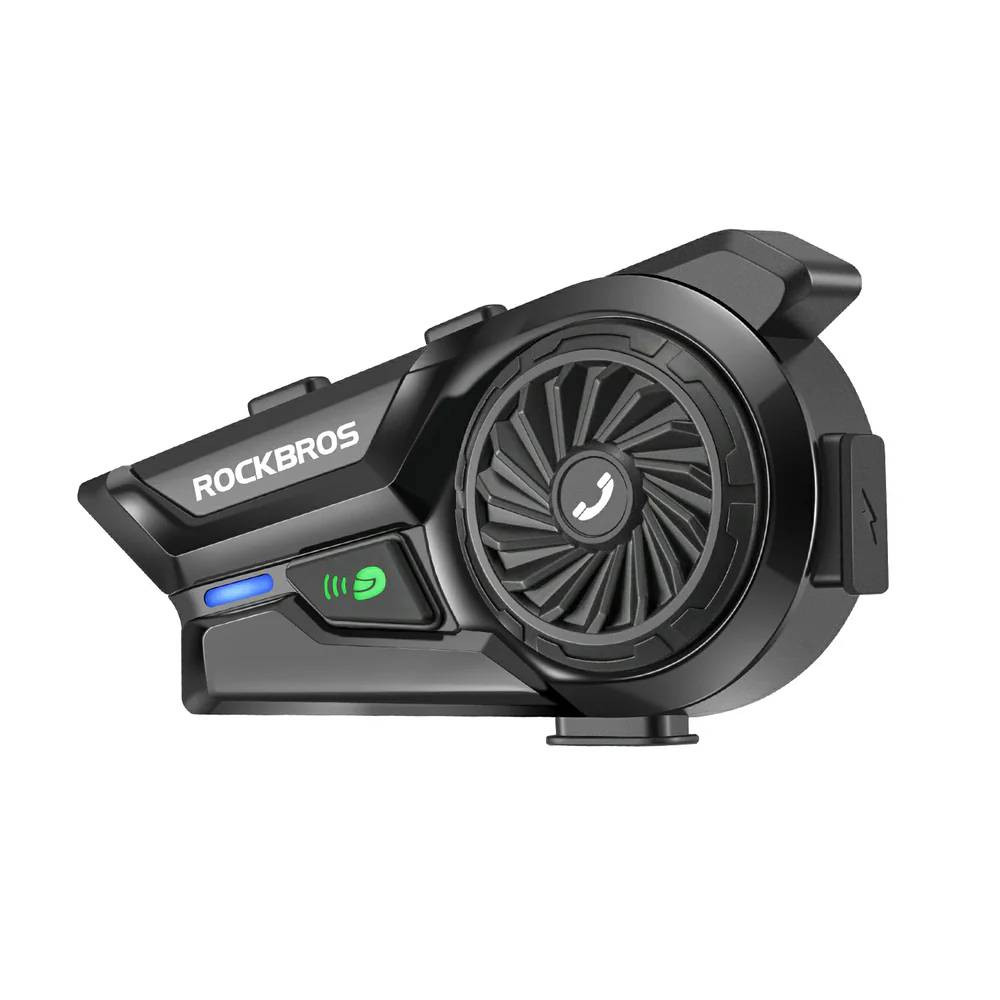 Interkom motocyklowy Rockbros R1 Bluetooth 6.0 System komunikacji i HiFi
