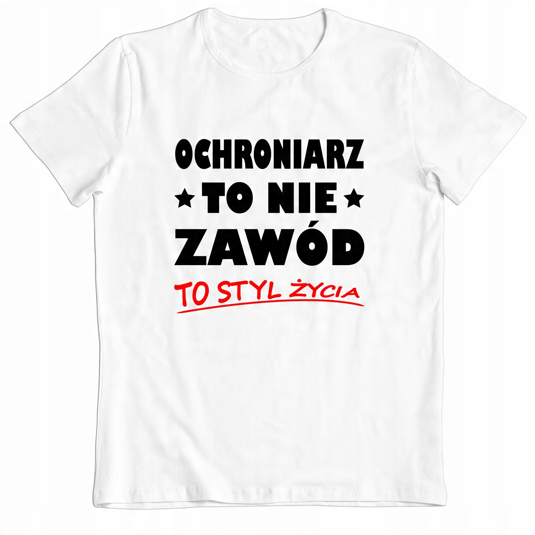 

Koszulka Tshirt Bluzka Dla Ochroniarza Ochrona