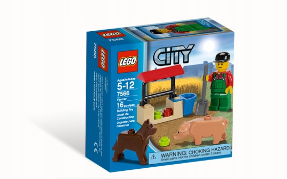 Lego 7566 City Rolnik. Nowy, ładne pudełko.