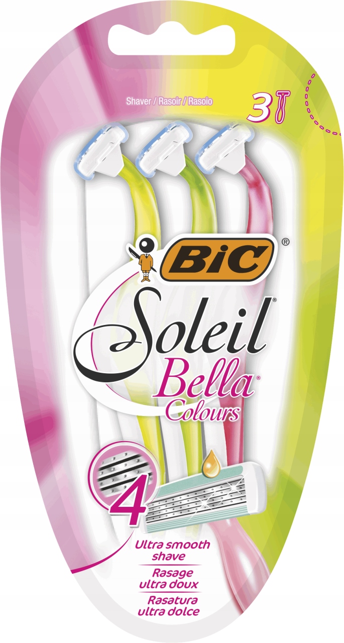 

Bic Maszynki Jednorazowe Dla Kobiet 4SZT Soleil Be