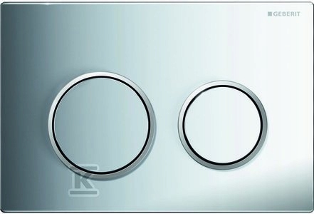 Tlačítko OMEGA20 Chrom Bl-chrom Mat-chr