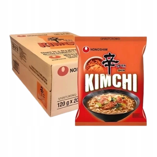 Levně Sada 20 x 120 g Instantní těstoviny Ramen Kimchi od značky NongShim