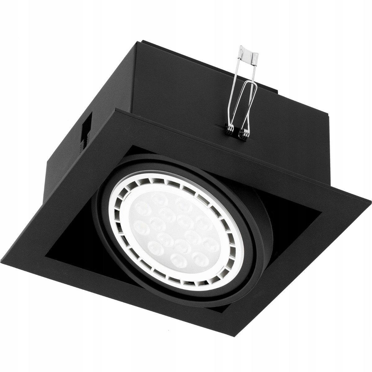 LAMPA SUFITOWA OPRAWA HALOGENOWA AR111 + LED GU10 Zasilanie sieciowe