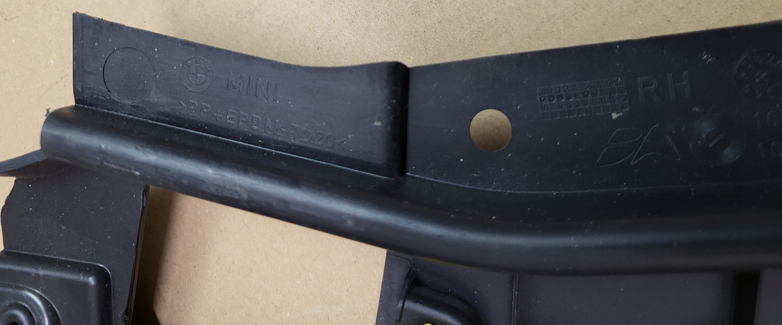 side upholstery left rear part DEKOR CHROM MINI COOPER F57 CABRIO OE