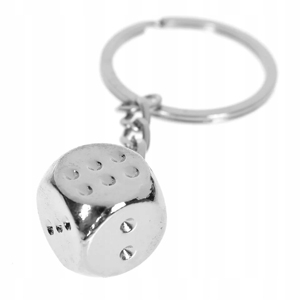 

Breloczek Kostka do Gry Szczęście Amulet Kości