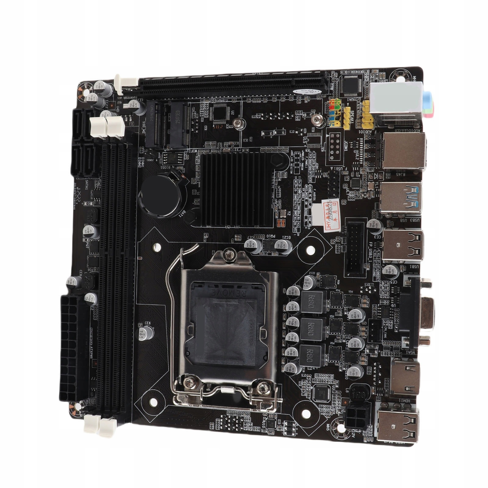 Základní Deska Lga 1155 Usb 2.0 Sata DDR3 Itx H6 Me 16 Gb Vga 240 Mah CR2032