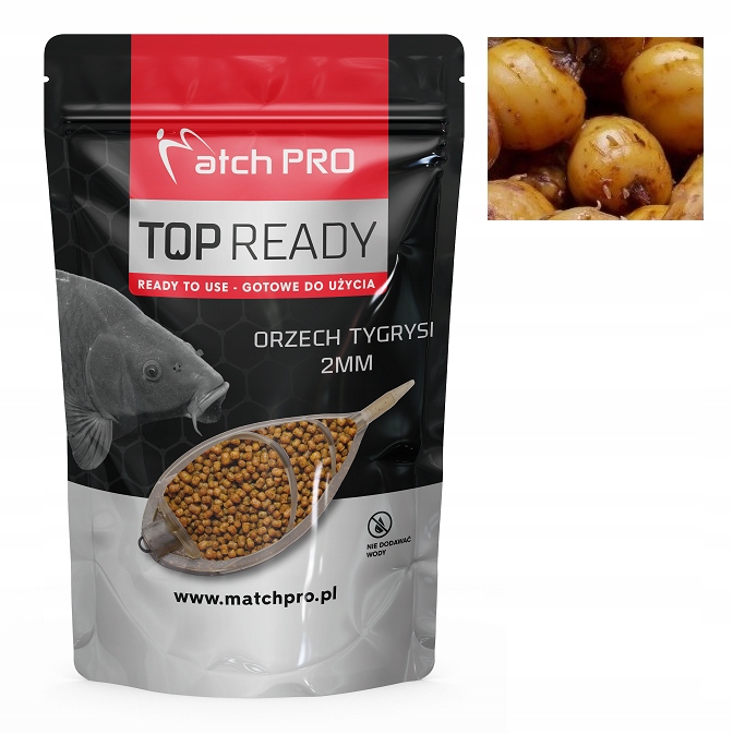 MATCHPRO PELET GOTOWY 2 MM 700 GR ORZECH TYGRYSI