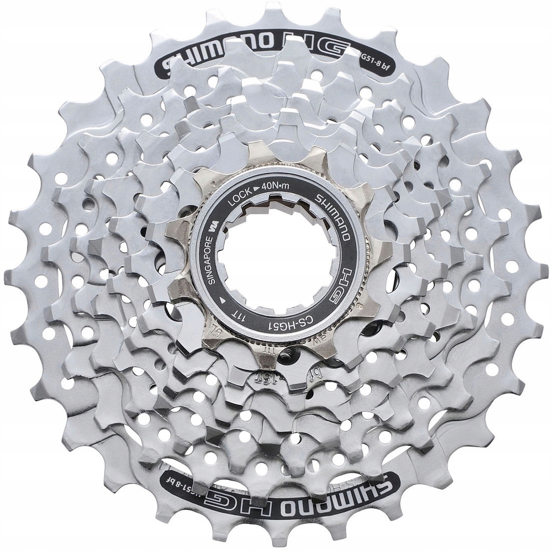 

Kaseta rowerowa Shimano Cs HG51 Alivio Mtb 8s
