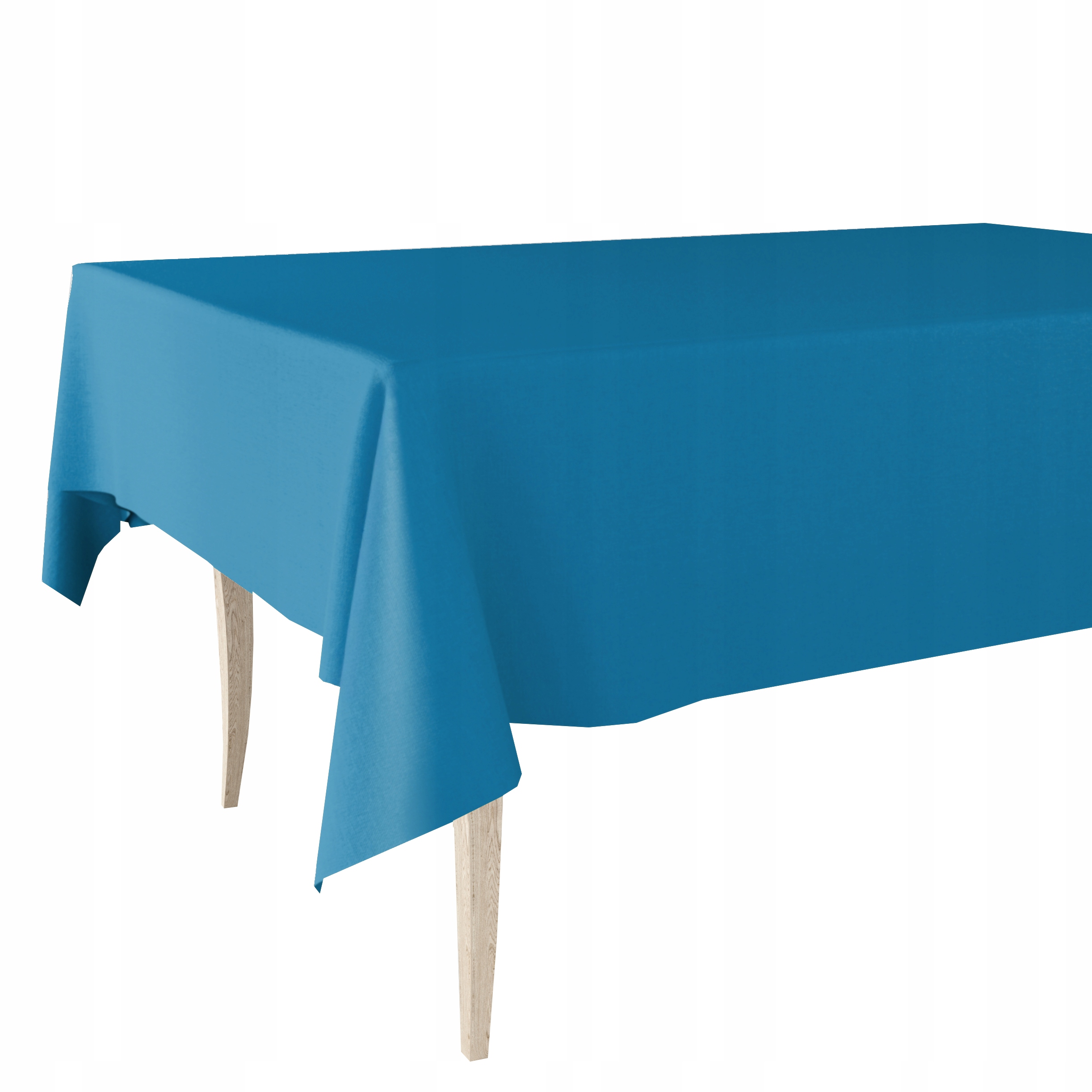 Cerata Modrá Hrubý Ubrus Z Ceraty Modrý Hladký Bez Vzoru 140x450
