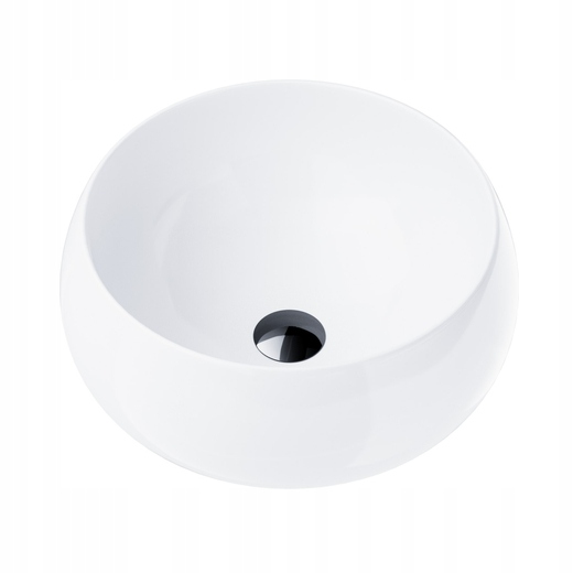 Umývadlo Na Dosku Corsan Lugo UC9926BL 40 cm s čiernym korkom