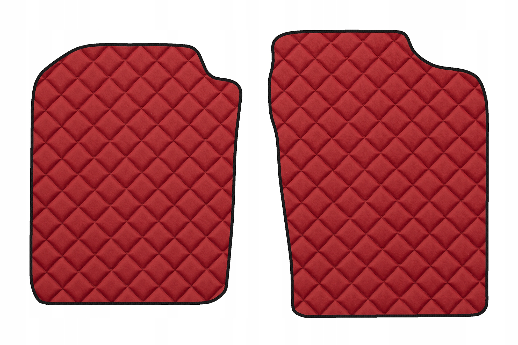 Коврики спереди кожа DAIHATSU CUORE II 07-толстые