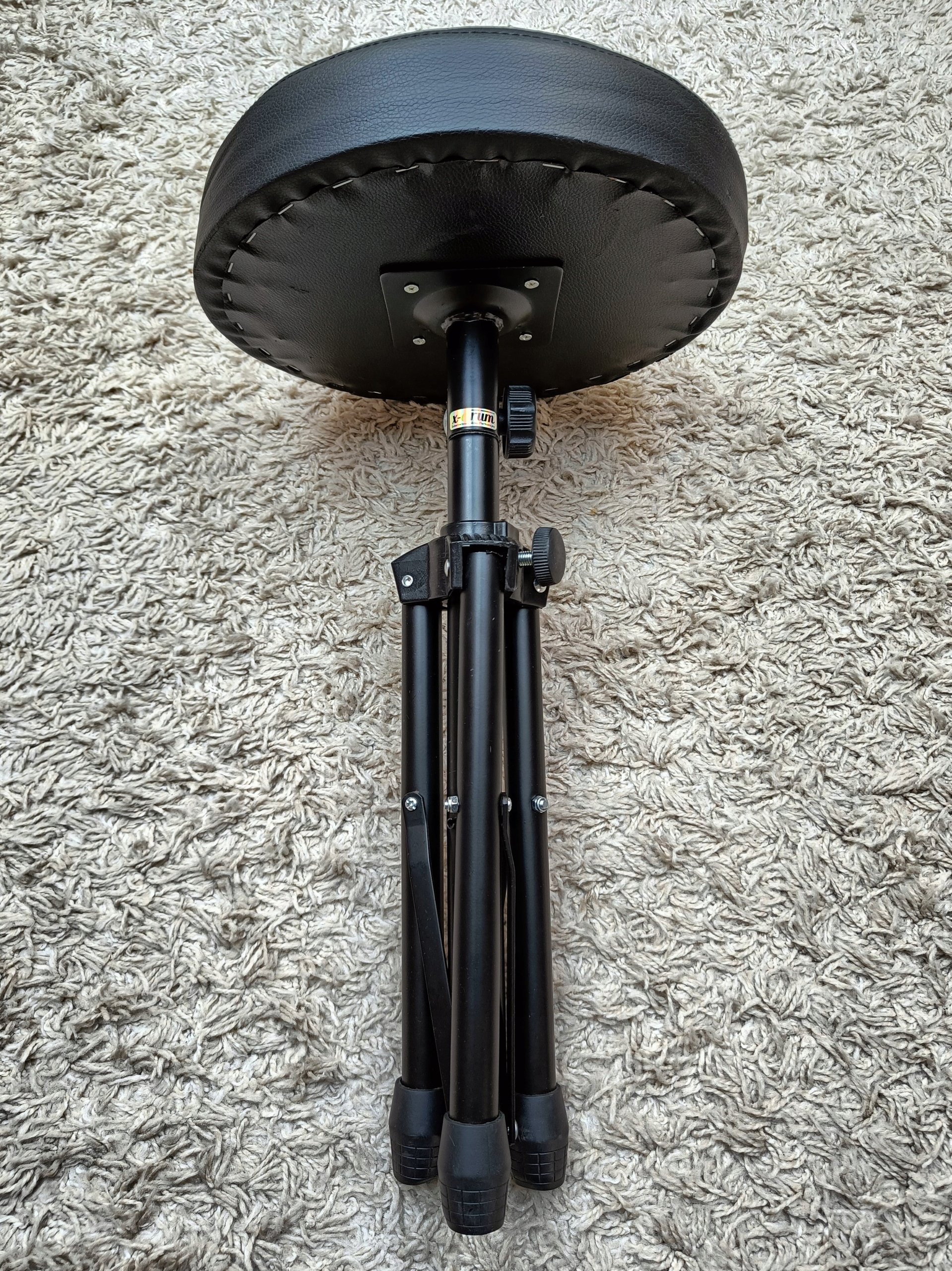 STOŁEK PERKUSYJNY CAHAYA BLACK DRUM THRONE CY0334