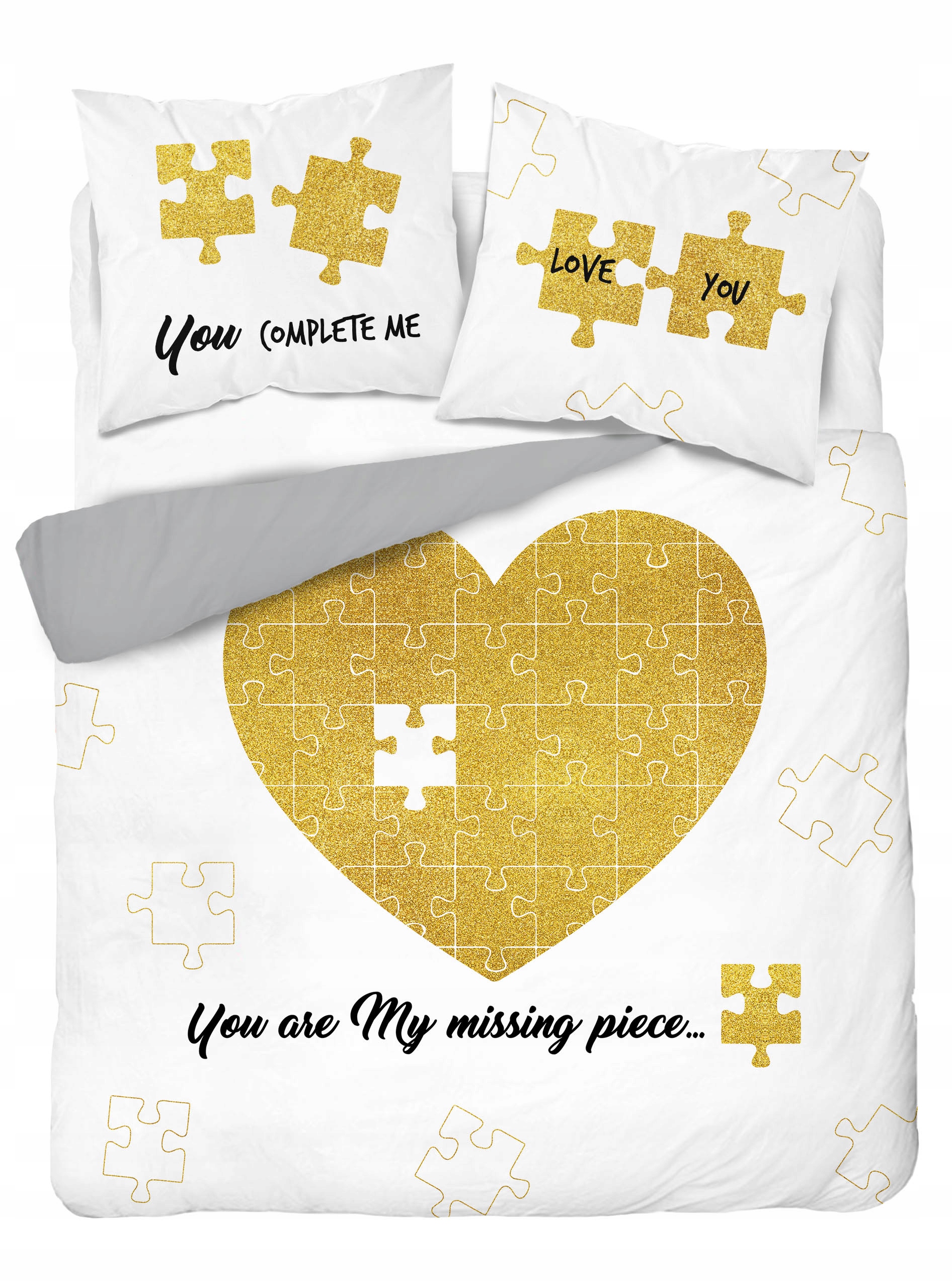 

Pościel 200x220 Z Holandii Her His Side Love Home