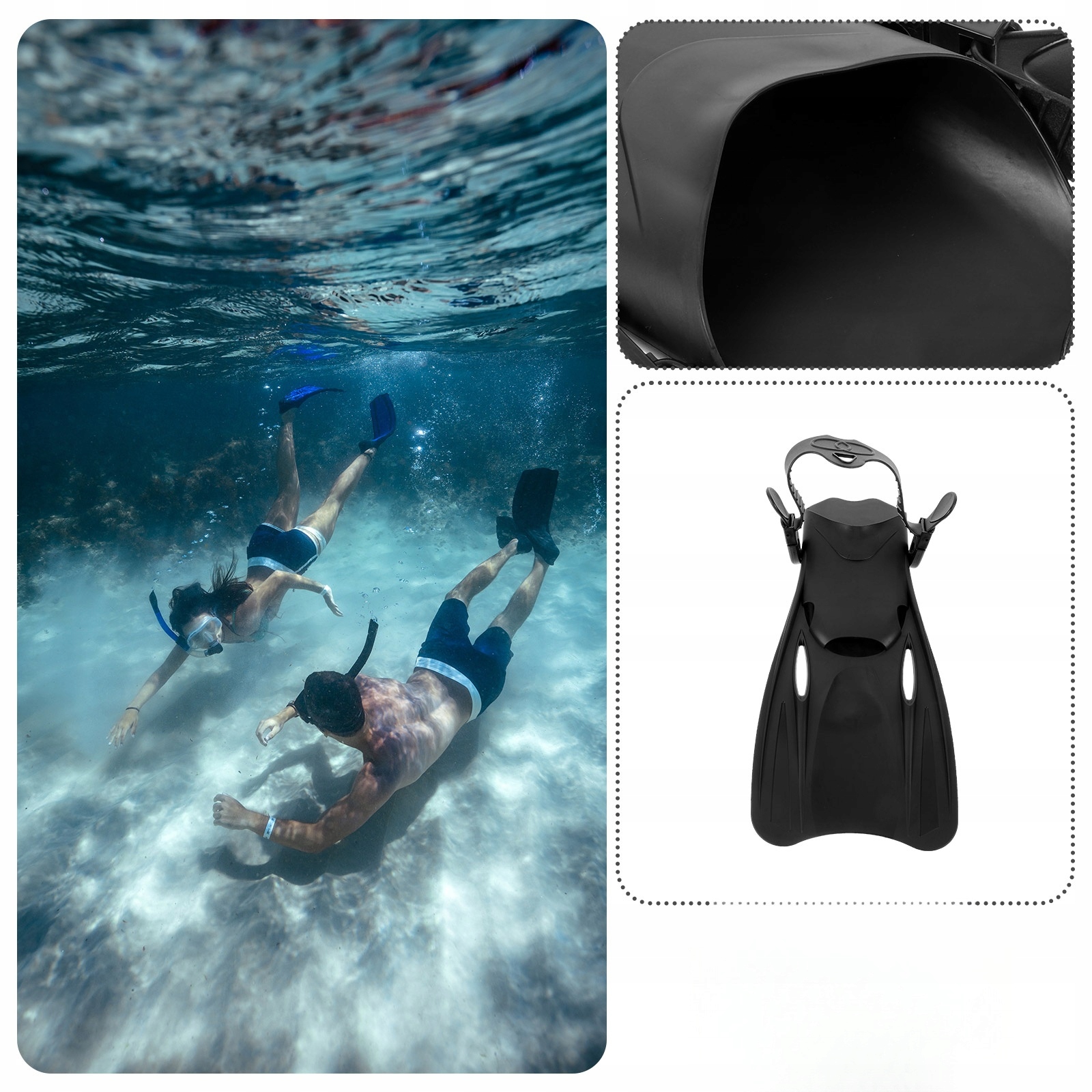 SPRZĘT DO SNORKELOWANIA DLA DOROSŁYCH Marka bez marki