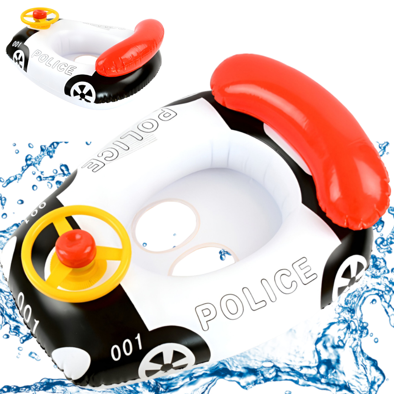 PONTON Z KIEROWNICĄ SIEDZISKIEM AUTO DO PŁYWANIA