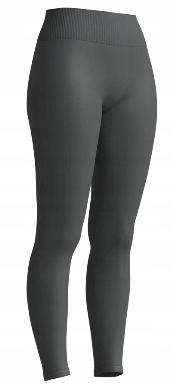 SHOTGUN WEAR 3 CZĘŚCIOWY KOMPLET SPORTOWY BLUZA LEGGINSY BIUSTONOSZ SZARY L Płeć kobieta