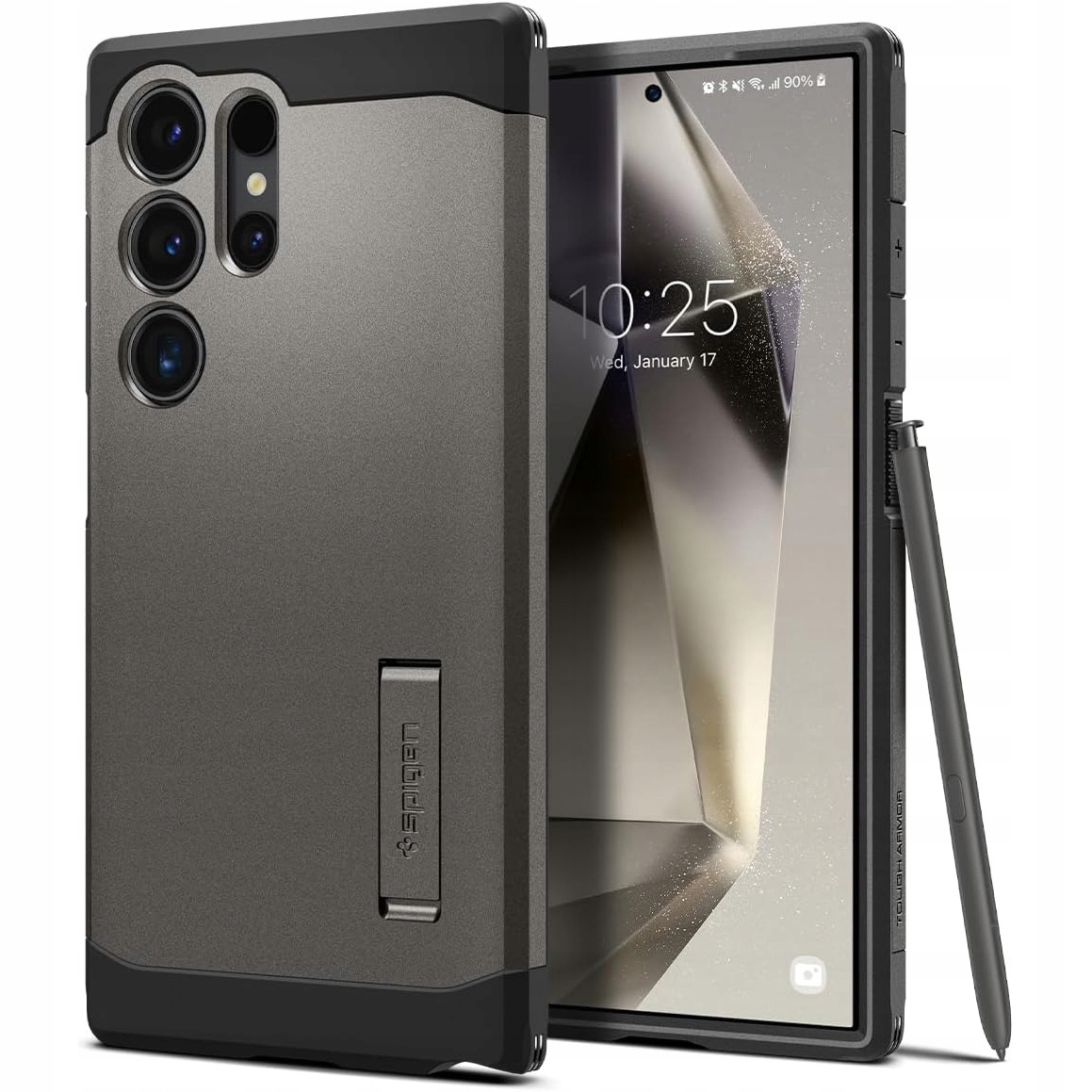 Pouzdro pro Galaxy S24 Ultra, Spigen Tough Armor, pouzdro obal