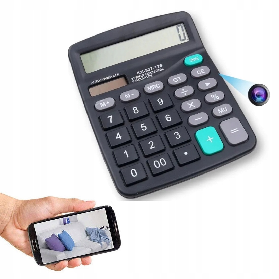 Skrytá Mini Špionážní Kamera Full Hd Wifi