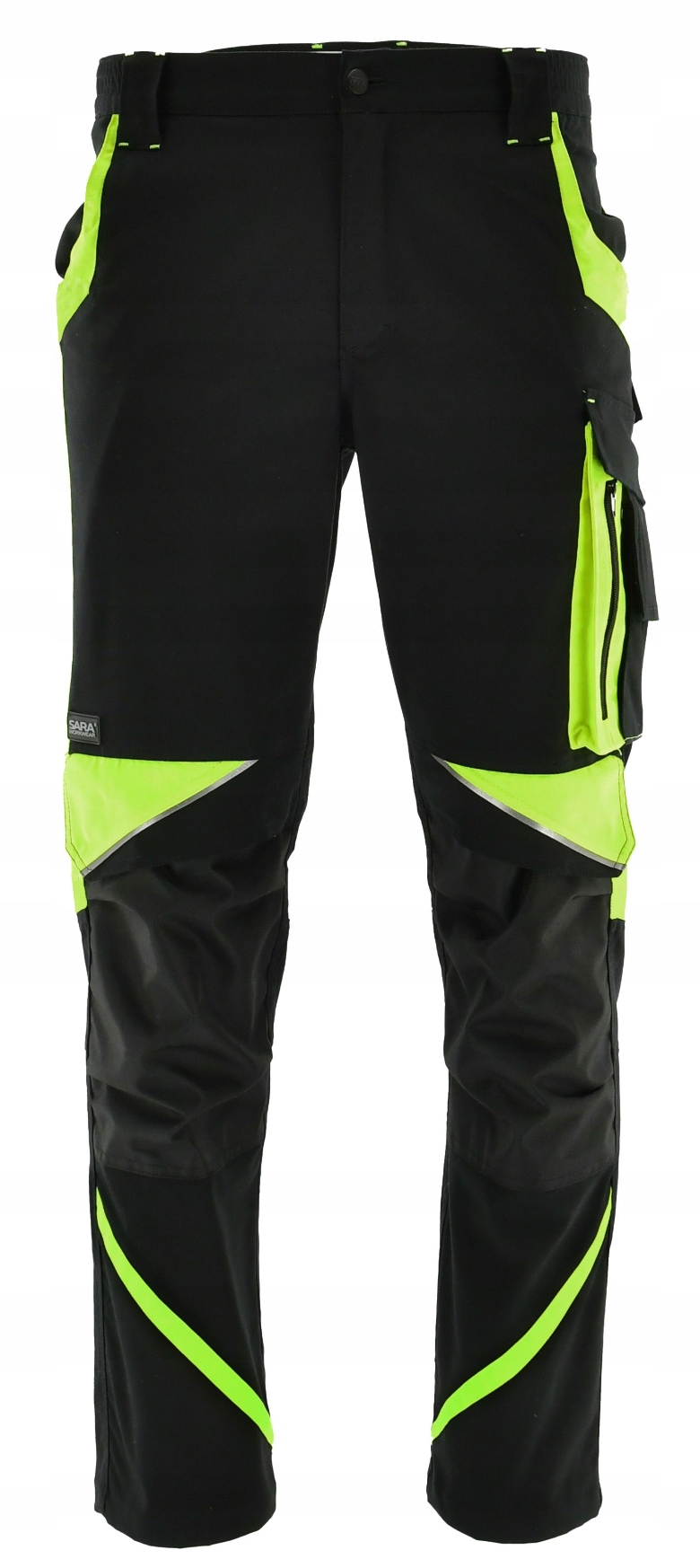 Spodnie Robocze Elastyczne Sara Neoflex Rozciągliwe Do Pasa Rozmiar 64