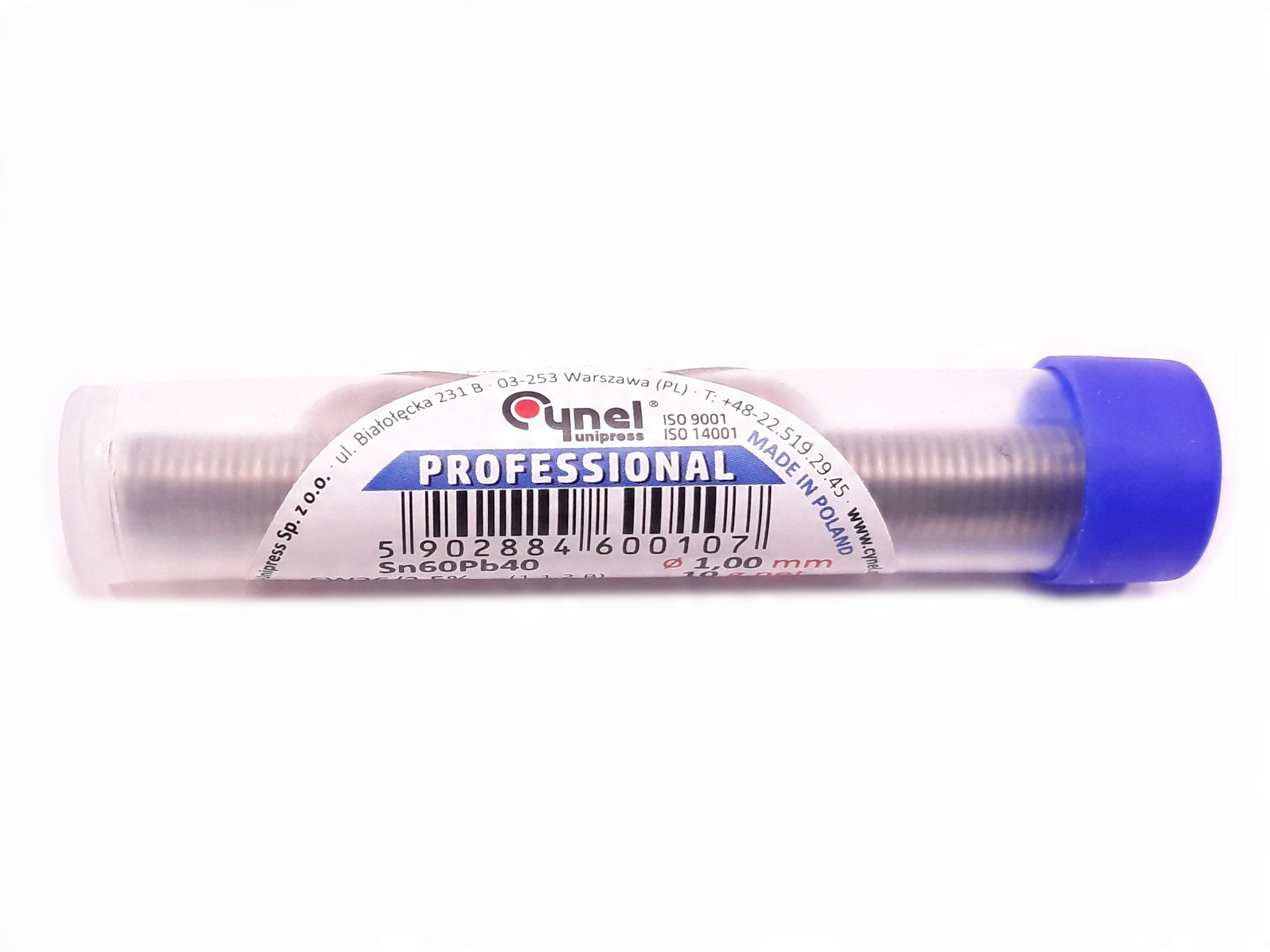

Cynel Cyna w fiolce z kalafonią 10g 1mm