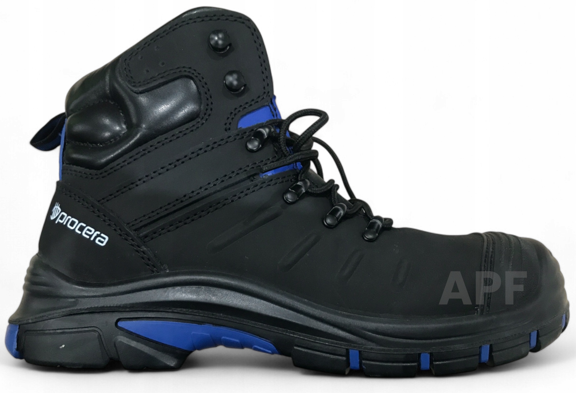 Wysokie buty robocze trzewiki odporne na gorące podłoże z noskiem Cobalt 43