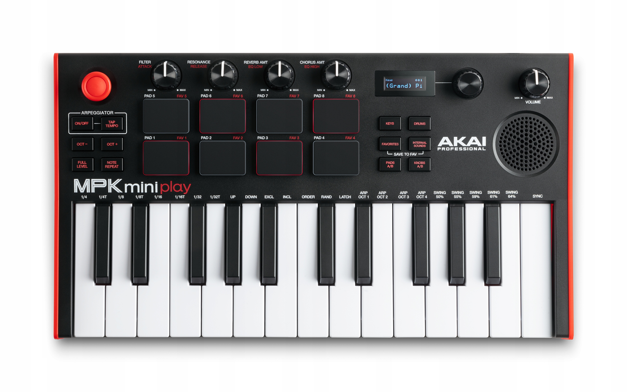 Akai Mpk Mini Play MK3 klaviatura s reproduktorem