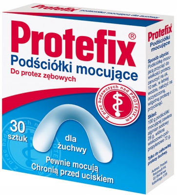 

Protefix Podściółki dla protezy żuchwy 30 sztuk