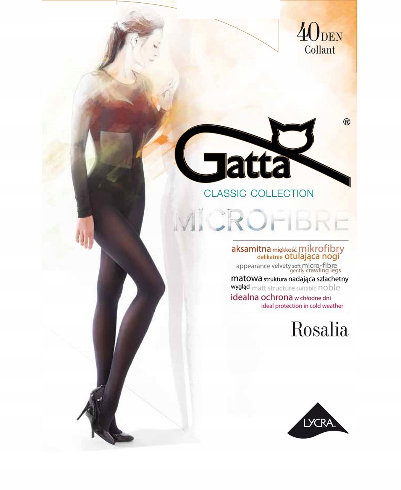 

Gatta Rosalia 40 Rajstopy damskie Mf 2-S Bianco