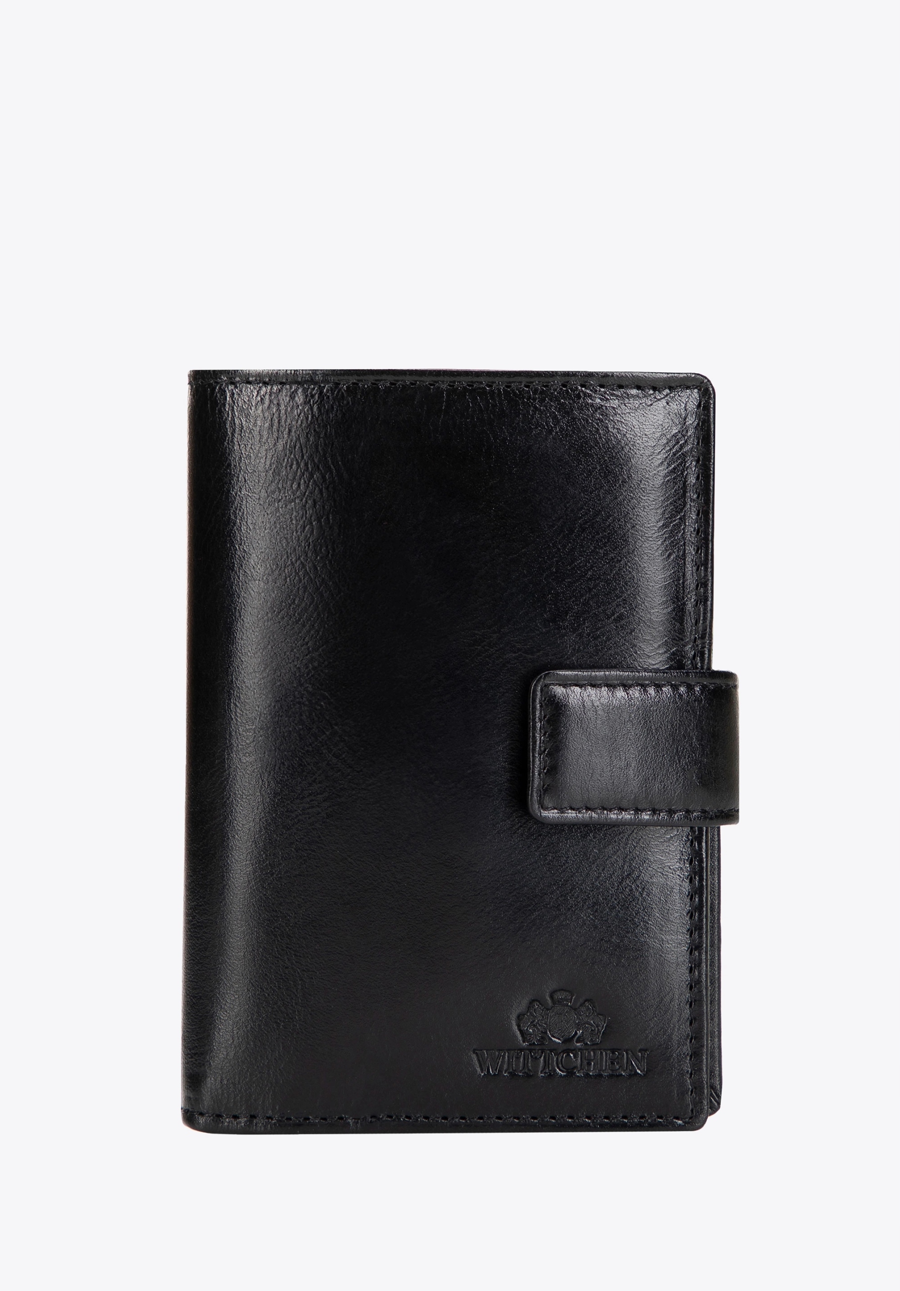 Skórzany portfel męski Wittchen Italy 21-1-291-L10 czarny