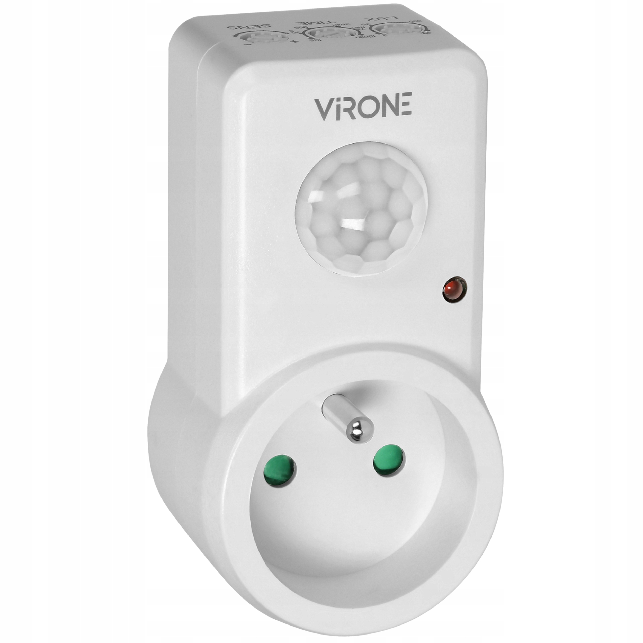 CZUJNIK RUCHU ZMIERZCHU DO GNIAZDKA NA WTYCZKĘ LED EAN (GTIN) 5908254814914