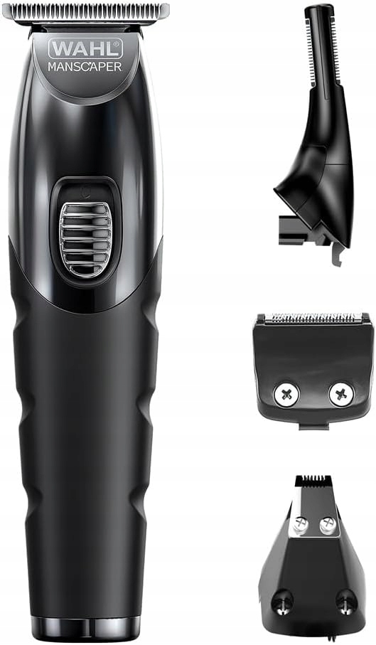 Multifunkční zastřihovač akumulátorový, černý, Wahl Manscaper Toolbox