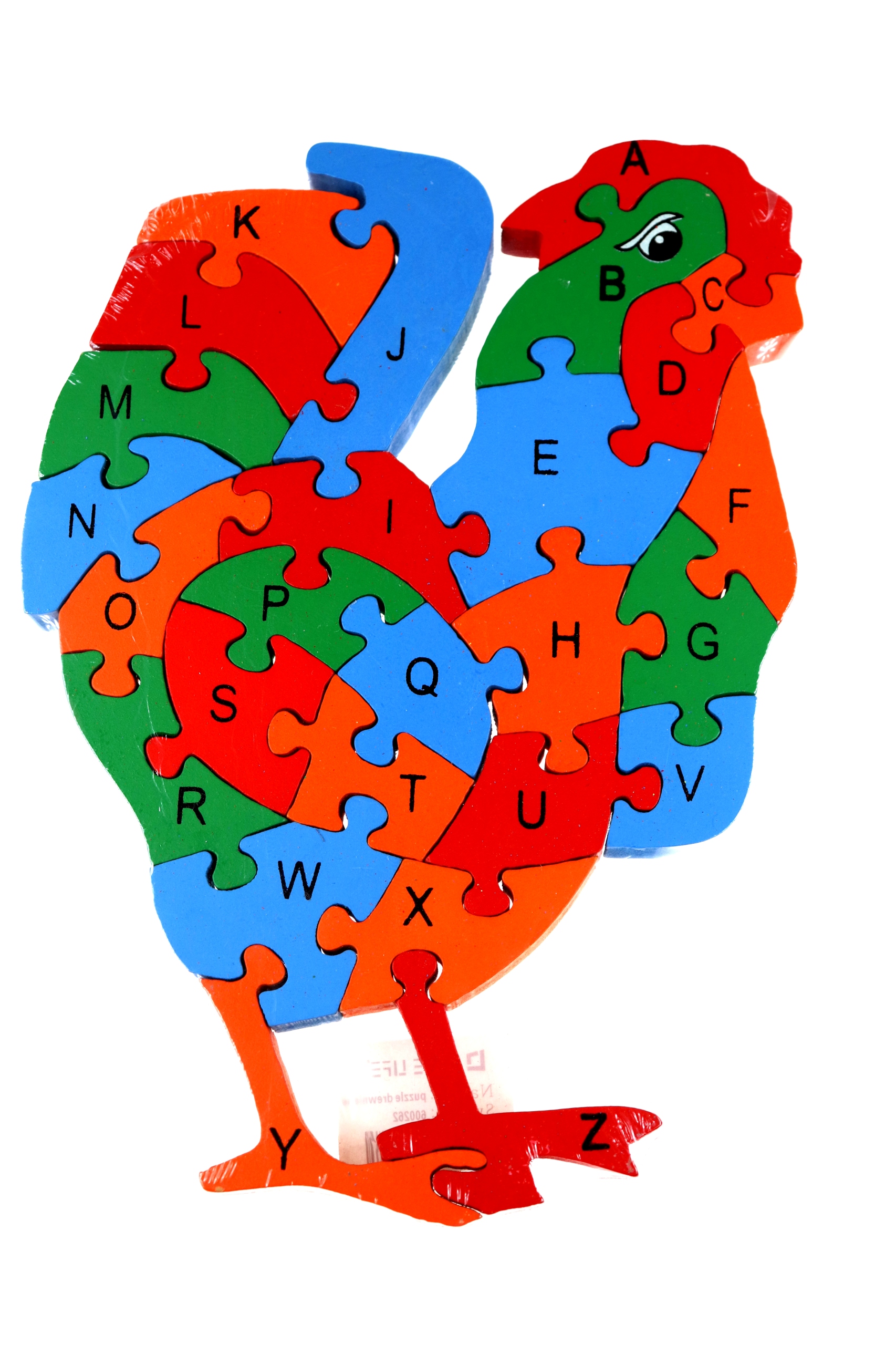 

Puzzle Edukacyjne Układanka Drewniane WZOR14 26el