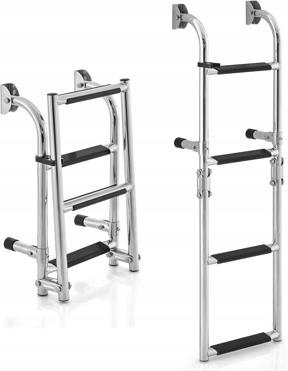 Drabinka Basenowa Do Łodzi Wodna Stal 4 Stopnie 200 Kg