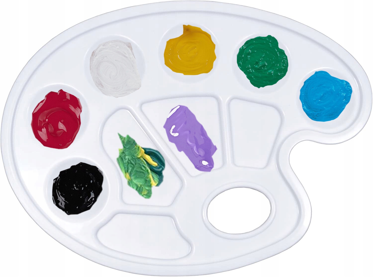 PODOBRAZIE + FARBY 24 SZTUKI + PĘDZLE + SZTALUGA + ZESTAW MALARSKI Waga produktu z opakowaniem jednostkowym 3 kg