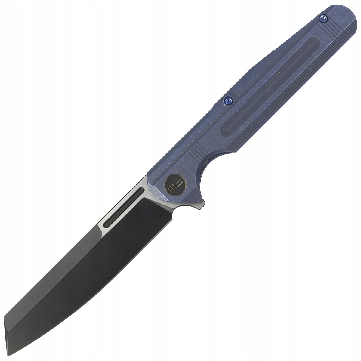 Nóż składany We Knife Reiver Le No 044/260 Blue Titanium, Black Stonewashed
