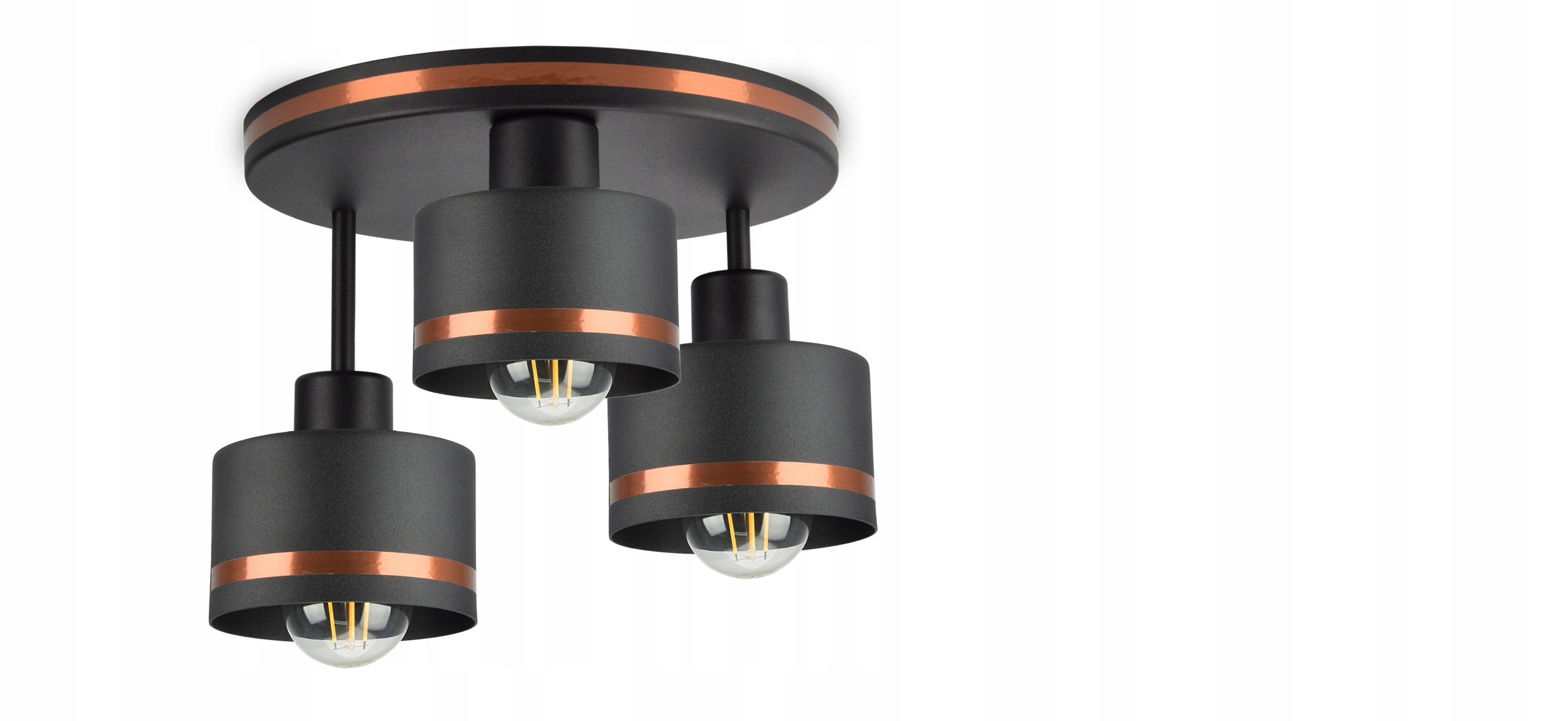 LAMPA WISZĄCA SUFITOWA ŻYRANDOL PLAFON LED Materiał dominujący metal