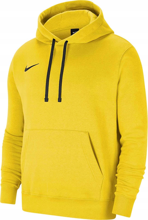 Pánská Mikina Nike Team Club Hoodie Klokanka Žlutá, velikost S