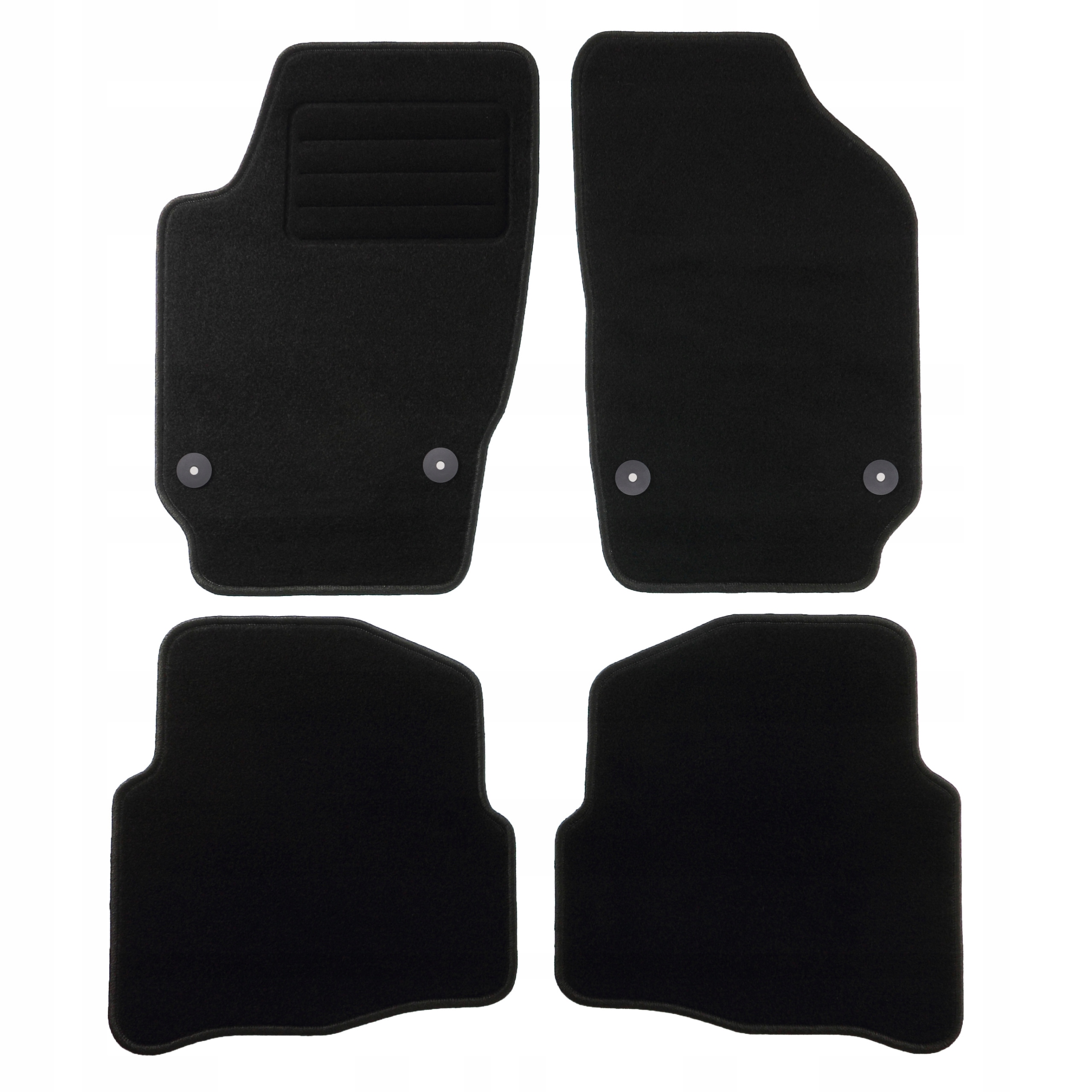 Dywaniki do Vw Polo IV 9N 2001-2009 Basic Carmat